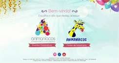 Desktop Screenshot of animaniacos.com.br
